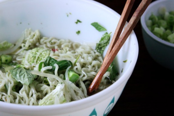 A Make Your Own Ramen Bowl Party