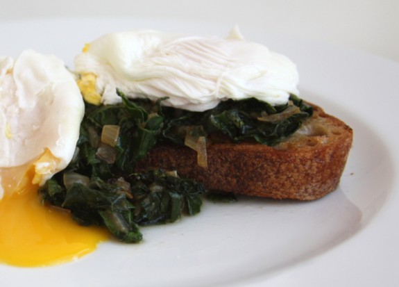 kale and eggs recipe