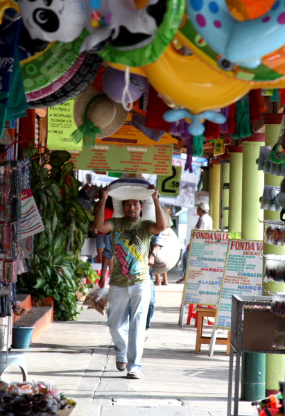 market haul Ixtapa Mexico Club Med food blog camp
